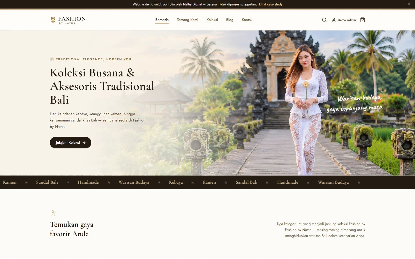 Tampilan Fashion by Natha
